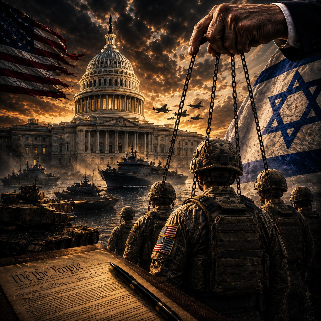 BREAKING: CONGRESS TO ENSLAVE U.S. MILITARY TO ISRAEL! - JEFFREY PRATHER