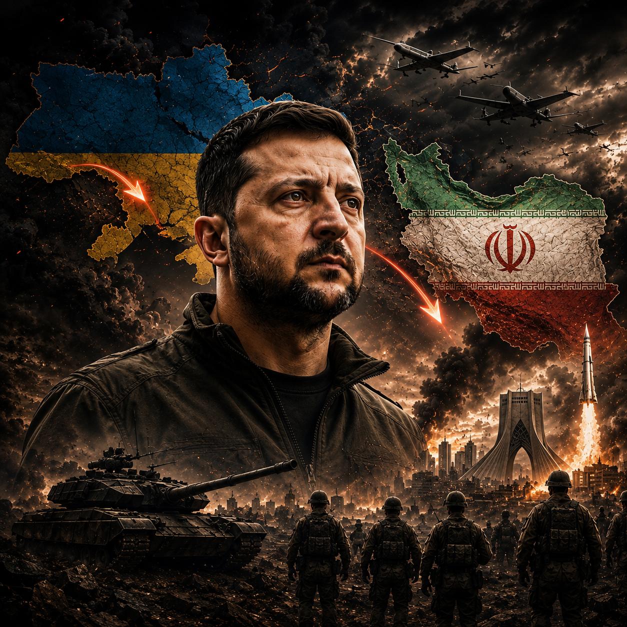 Why Zelensky just opened a second front &mdash; against Iran - JEFFREY PRATHER