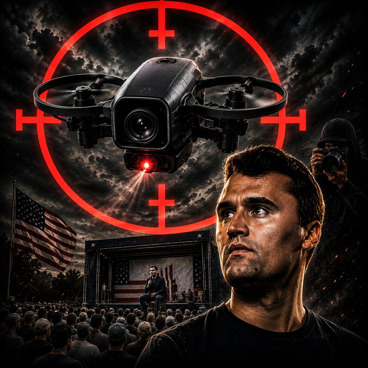 The Micro-Drone Over Charlie Kirk That No One Wants You to See - JEFFREY PRATHER